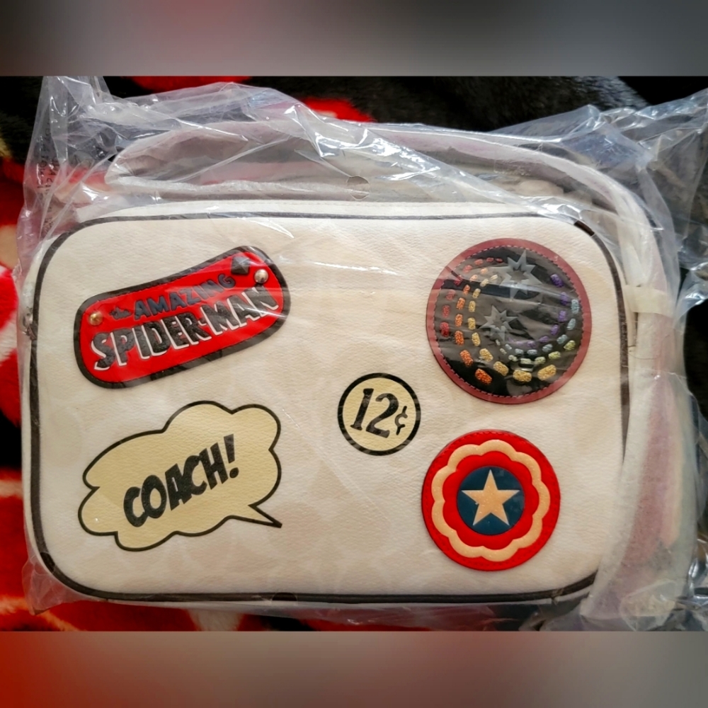 Coach X Marvel Spiderman Patch purse